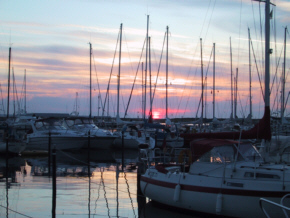 Sonnenuntergang Marina Wendtorf